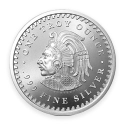 Product Image for 1 oz Silver Round – Aztec Calendar