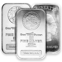 Product Image for 1 oz Silver Bar - Various Mints