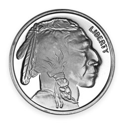 Product Image for 1 oz Silver Round (Buffalo Design)