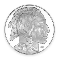 Product Image for 1 oz Silver Round - Highland Mint (Buffalo Design)