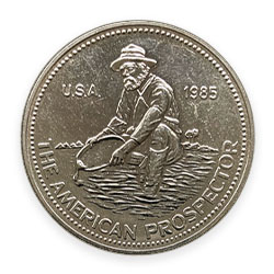 Product Image for 1 oz Silver Round – Engelhard Prospector