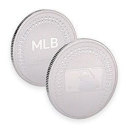 Product Image for 1 oz Silver Round – Major League Baseball (Tube of 25)