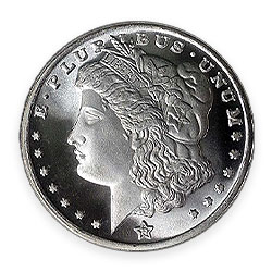 Product Image for 1 oz Silver Round – Regency Mint (Morgan Design)