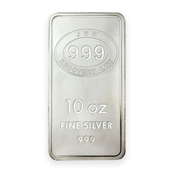Product Image for 10 oz Silver Bar – JBR Recovery