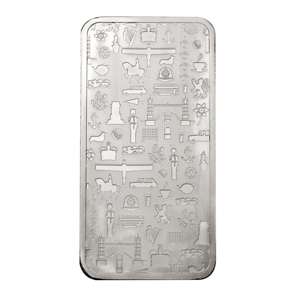 Back 10 oz Silver Bar – JBR Recovery