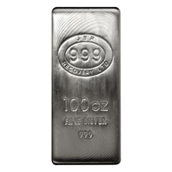 Product Image for 100 oz Silver Bar – JBR Recovery