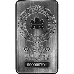 Product Image for 10 oz Silver Bar - Royal Canadian Mint