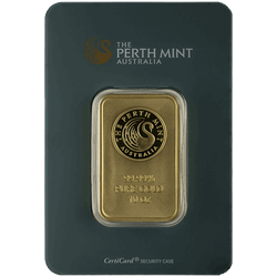 Product Image for 10 oz Gold Bar - Perth Mint (with Assay)