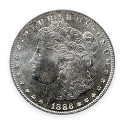 Product Image for 1878-1904 Morgan Silver Dollar Coin BU