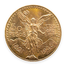 Product Image for 1946 50 Pesos Mexican Gold Coin BU