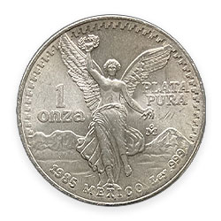 Product Image for 1985 1 oz Mexican Silver Libertad Coin BU