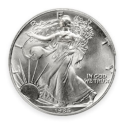Product Image for 1986 1 oz American Silver Eagle Coin BU