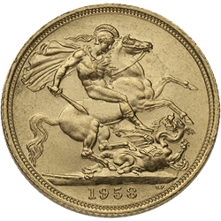 Product Image for British Gold Sovereign - Elizabeth II (1957 – 1968)