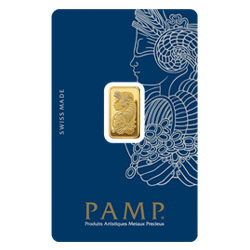 Product Image for 2.5 Gram Gold Bar – PAMP Fortuna (with Assay)