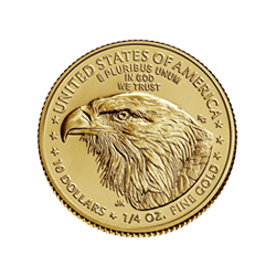 Product Image for 2021 1/4 oz American Gold Eagle Coin BU (Type 2)
