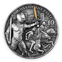 Product Image for 2021 Malta 2 oz Knights of the Past Silver Coin
