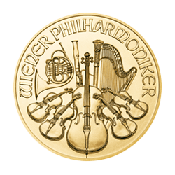 Product Image for 2022 1/2 oz Austrian Gold Philharmonic Coin BU