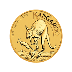 Product Image for 2022 1/4 oz Australian Gold Kangaroo Coin BU 