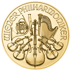 Product Image for 2022 1 oz Austrian Gold Philharmonic Coin BU