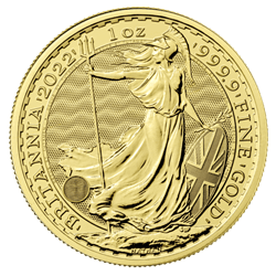 Product Image for 2022 1 oz Great Britain Gold Britannia Coin BU