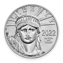 Product Image for 2022 1 oz American Platinum Eagle Coin BU