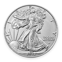 Product Image for 2022 1 oz American Silver Eagle Coin BU