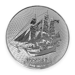 Product Image for 2022 1 oz Cook Islands HMS Bounty Silver Coin BU