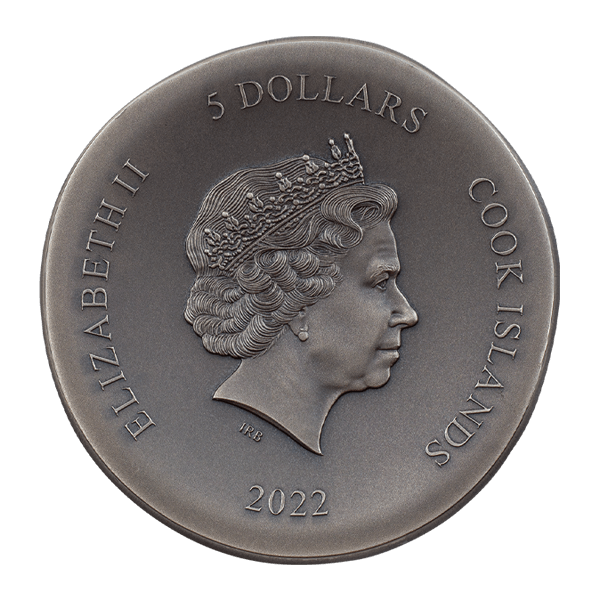 Back 2022 Cook Islands 1 oz Pegasos Silver Coin – Numismatic Icons