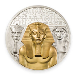 Product Image for 2022 Cook Islands 3 oz Legacy of the Pharaohs Silver Coin