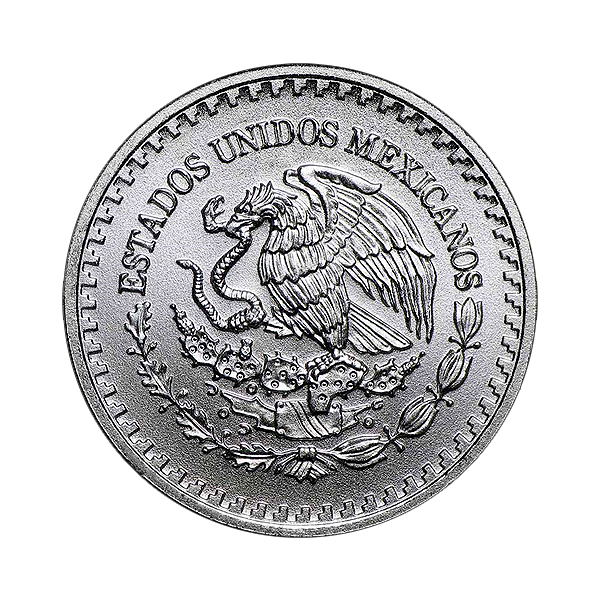 Back 2023 1/10 oz Mexican Silver Libertad Coin BU