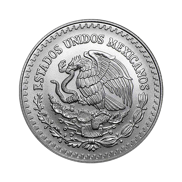 Back 2023 ½ oz Mexican Silver Libertad Coin BU