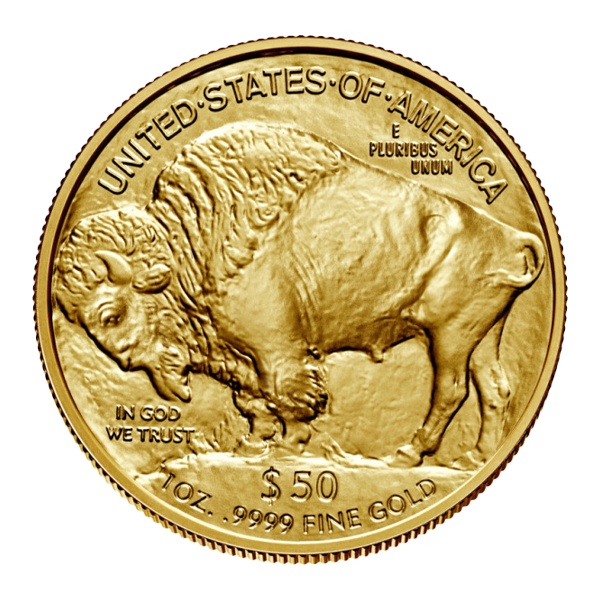 Back 2023 1 oz American Gold Buffalo Coin BU