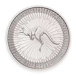 Product Image for 2023 1 oz Australian Silver Kangaroo Coin BU