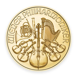 Product Image for 2023 1 oz Austrian Gold Philharmonic Coin BU