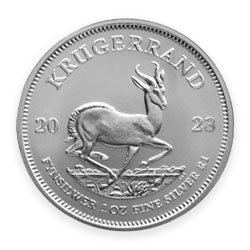 Product Image for 2023 1 oz South African Silver Krugerrand 