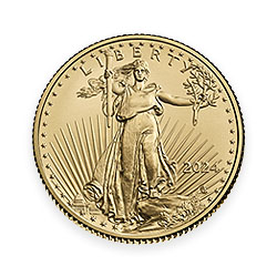 Product Image for 2024 ¼ oz American Gold Eagle Coin BU