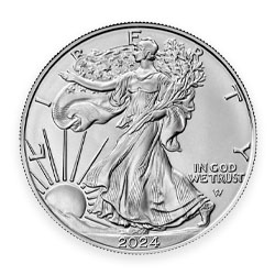 Product Image for 2024 1 oz American Silver Eagle Coin BU