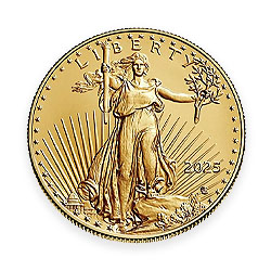 Product Image for 2025 ½ oz American Gold Eagle Coin BU