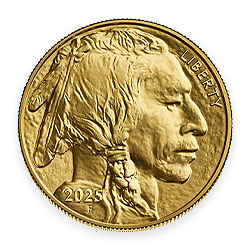 Product Image for 2025 1 oz American Gold Buffalo Coin BU