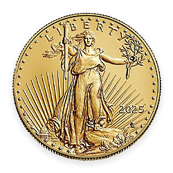 Product Image for 2025 1 oz American Gold Eagle Coin BU