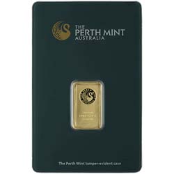 Product Image for 5 Gram Gold Bar - Perth Mint (with Assay)