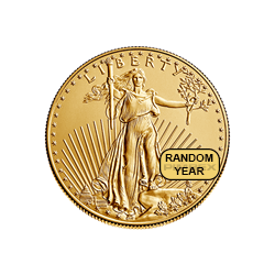 Product Image for ¼ oz American Gold Eagle Coin (Random Year)