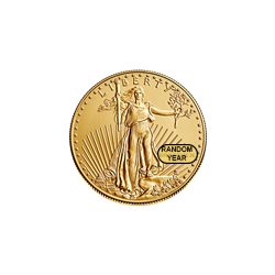 Product Image for 1/10 oz American Gold Eagle Coin (Random Year)