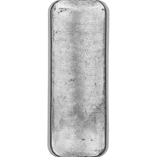 Back 100 oz Silver Bar - Asahi