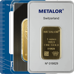 Product Image for 1 oz Gold Bar - Various Mints (with Assay)