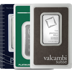 Product Image for 1 oz Platinum Bar - Various Mints