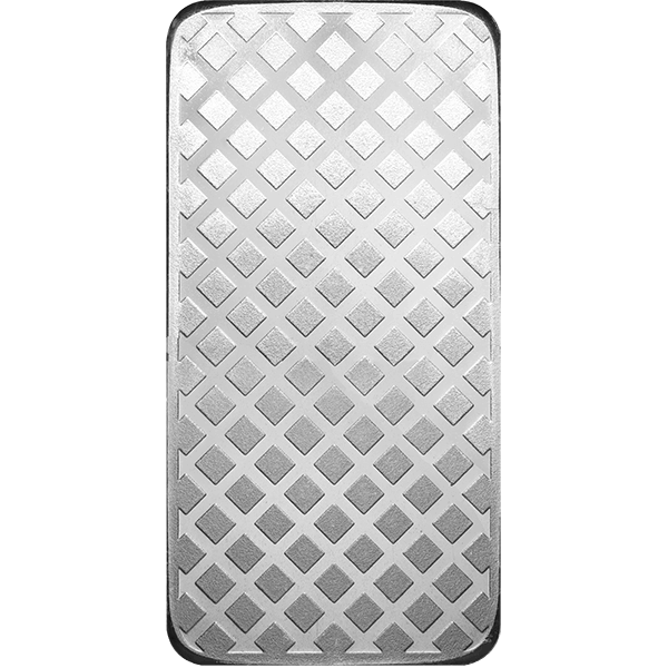 Back 10 oz Silver Bar - Various Mints