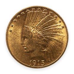 Product Image for $10 Indian Gold Eagle Coin BU (Random Year)