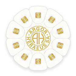 Product Image for 10 Gram Gold Bar - Argor Heraeus Goldseed (10 x 1 gram, with Assay)