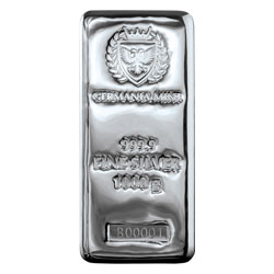 Product Image for 1 Kilo Silver Bar – Germania Mint